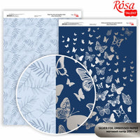 Carte per scrapbooking Butterflies A4 | varie tonalità — immagine 3