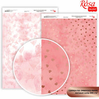 Carte per scrapbooking Hearts A4