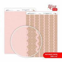 Carte per scrapbooking Lace A4 | vari motivi — immagine 6