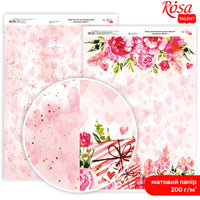 Carte per scrapbooking Love Mood A4 | vari motivi — immagine 1