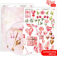 Carte per scrapbooking Love Mood A4 | vari motivi — immagine 7