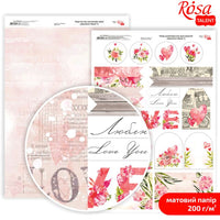 Carte per scrapbooking Love Mood A4 | vari motivi — immagine 8