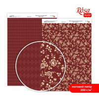 Carte per scrapbooking Magic roses A4 | vari motivi — immagine 5
