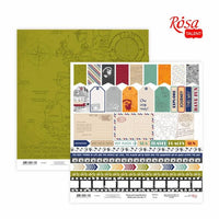 Carte per scrapbooking 30.48 x 30.48 cm Make your journey | vari motivi — immagine 5