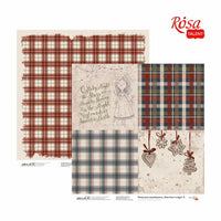 Carte per scrapbooking 30.48 x 30.48 cm New Years magic | vari motivi — immagine 3