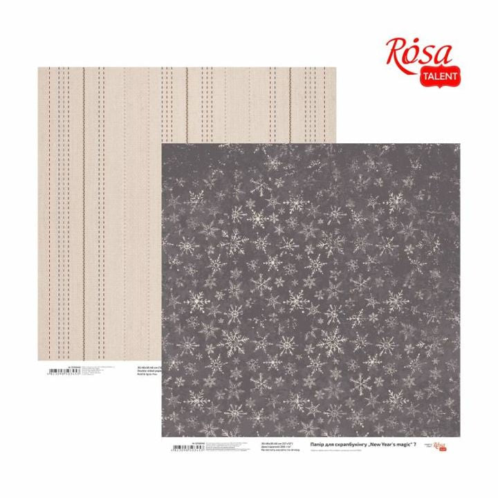 Carte per scrapbooking 30.48 x 30.48 cm New Years magic | vari motivi — immagine 4