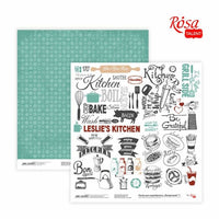 Carte per scrapbooking 30.48 x 30.48 cm Recipe book | vari motivi — immagine 5