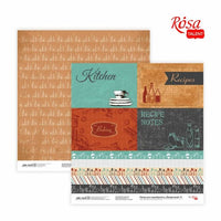 Carte per scrapbooking 30.48 x 30.48 cm Recipe book | vari motivi — immagine 6