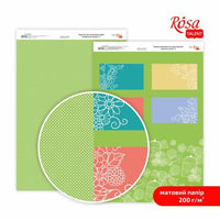 Carte per scrapbooking Tenderness flowers A4 | vari motivi — immagine 4