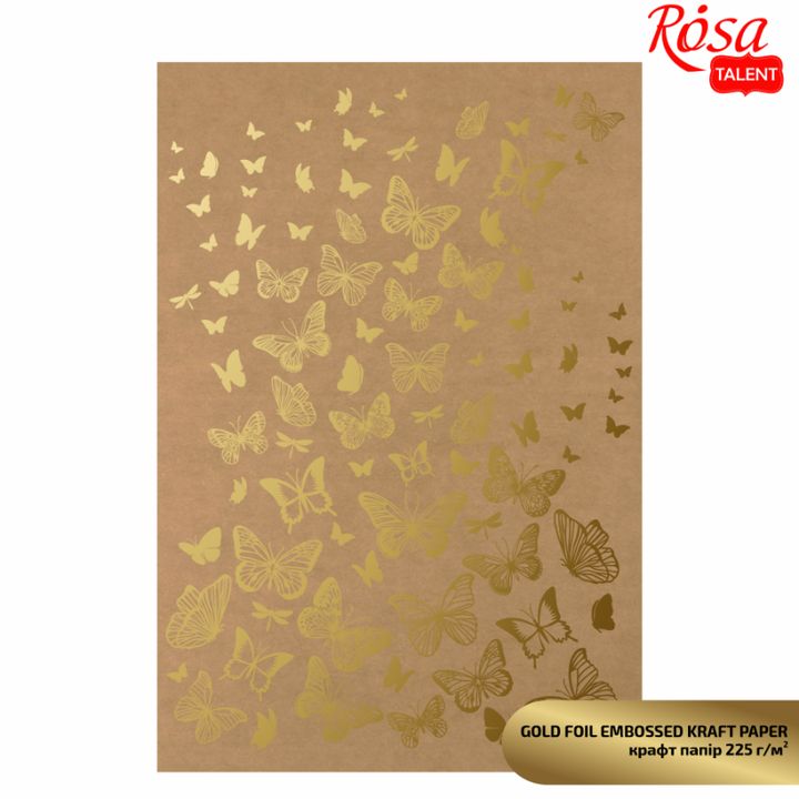 Carte per scrapbooking con elementi metallizzati A4 | vari motivi — immagine 3