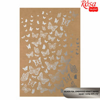 Carte per scrapbooking con elementi metallizzati A4 | vari motivi — immagine 4