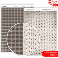 Carte per scrapbooking Mens Style A4 | vari motivi — immagine 9
