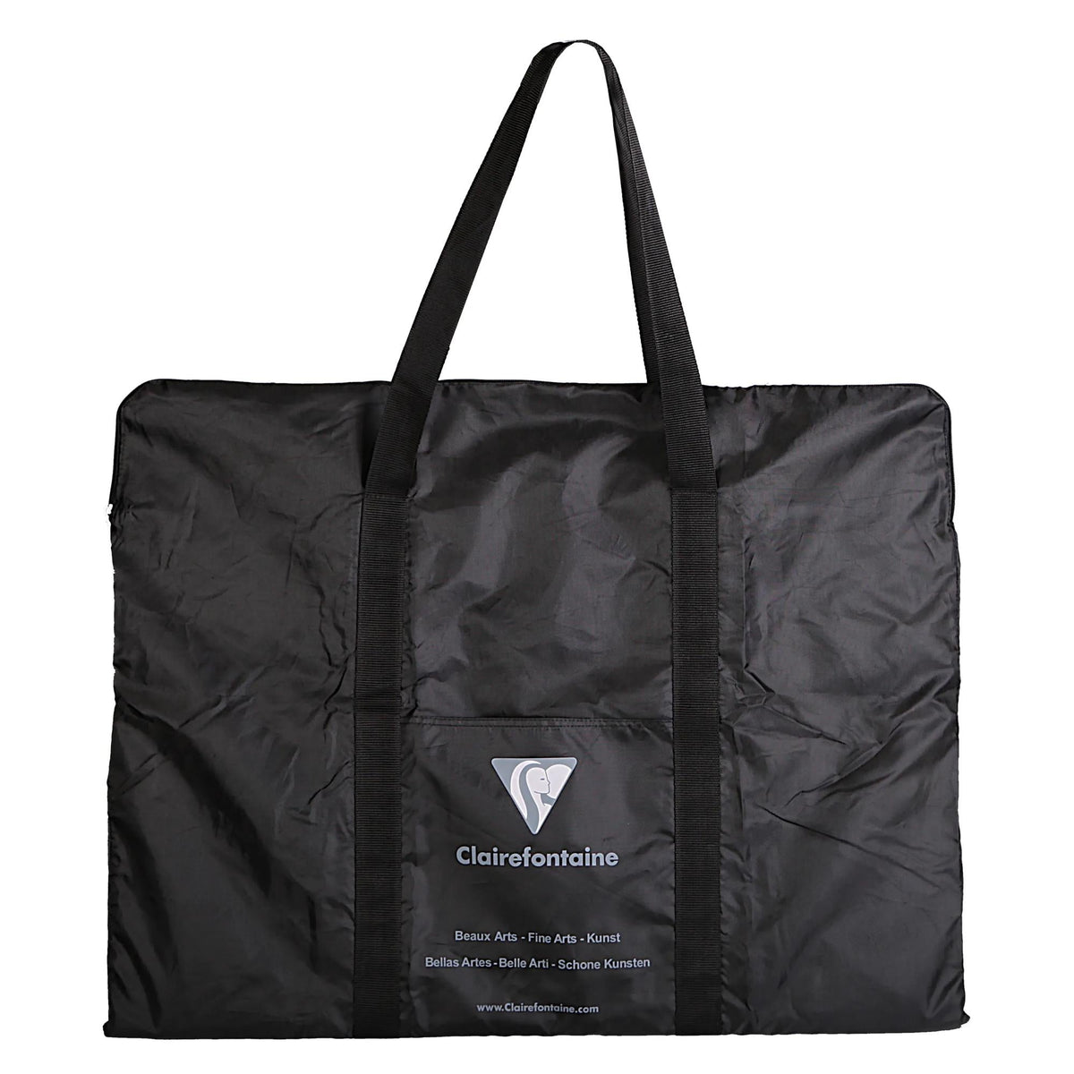 Cartella portadisegni in nylon nera 40 – 59 cm CLAIREFONTAINE