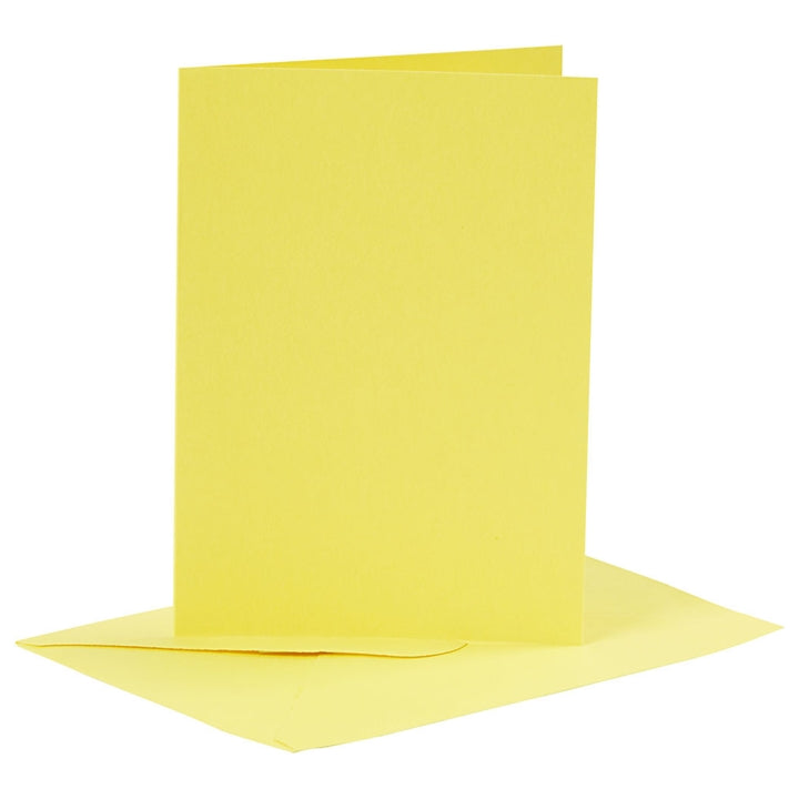 Cartolina con busta 6 pezzi - 10,5 x 15 | scegli una tonalità