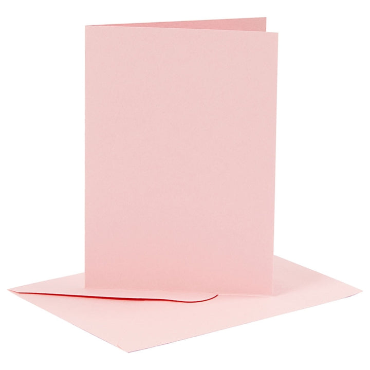 Cartolina con busta 6 pezzi - 10,5 x 15 | scegli una tonalità