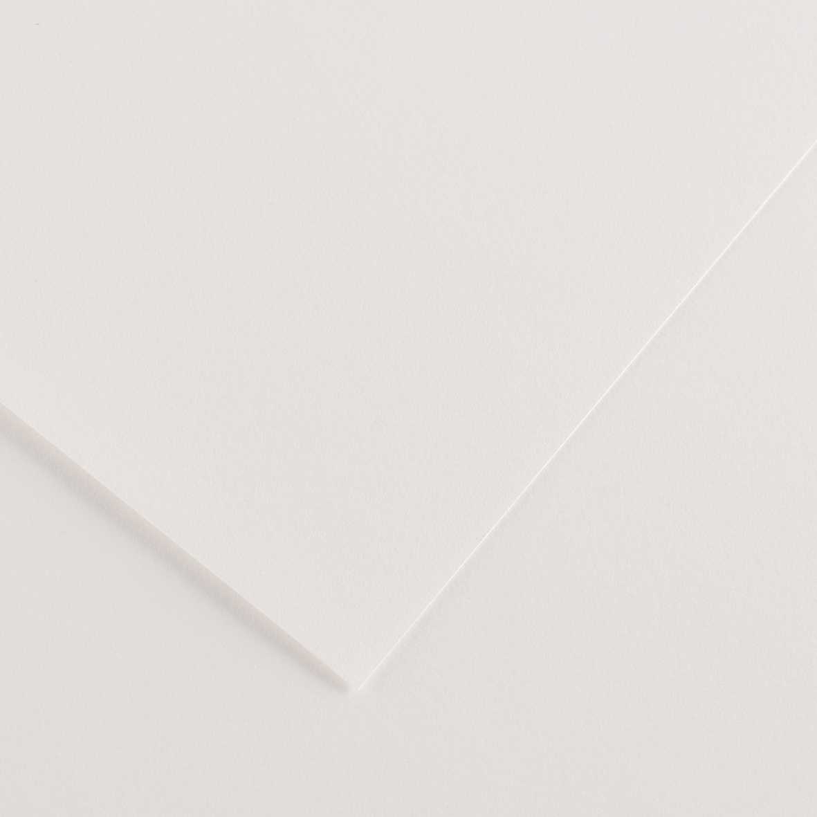 Cartoncino colorato Canson Vivaldi A4 185 g – Bianco 1