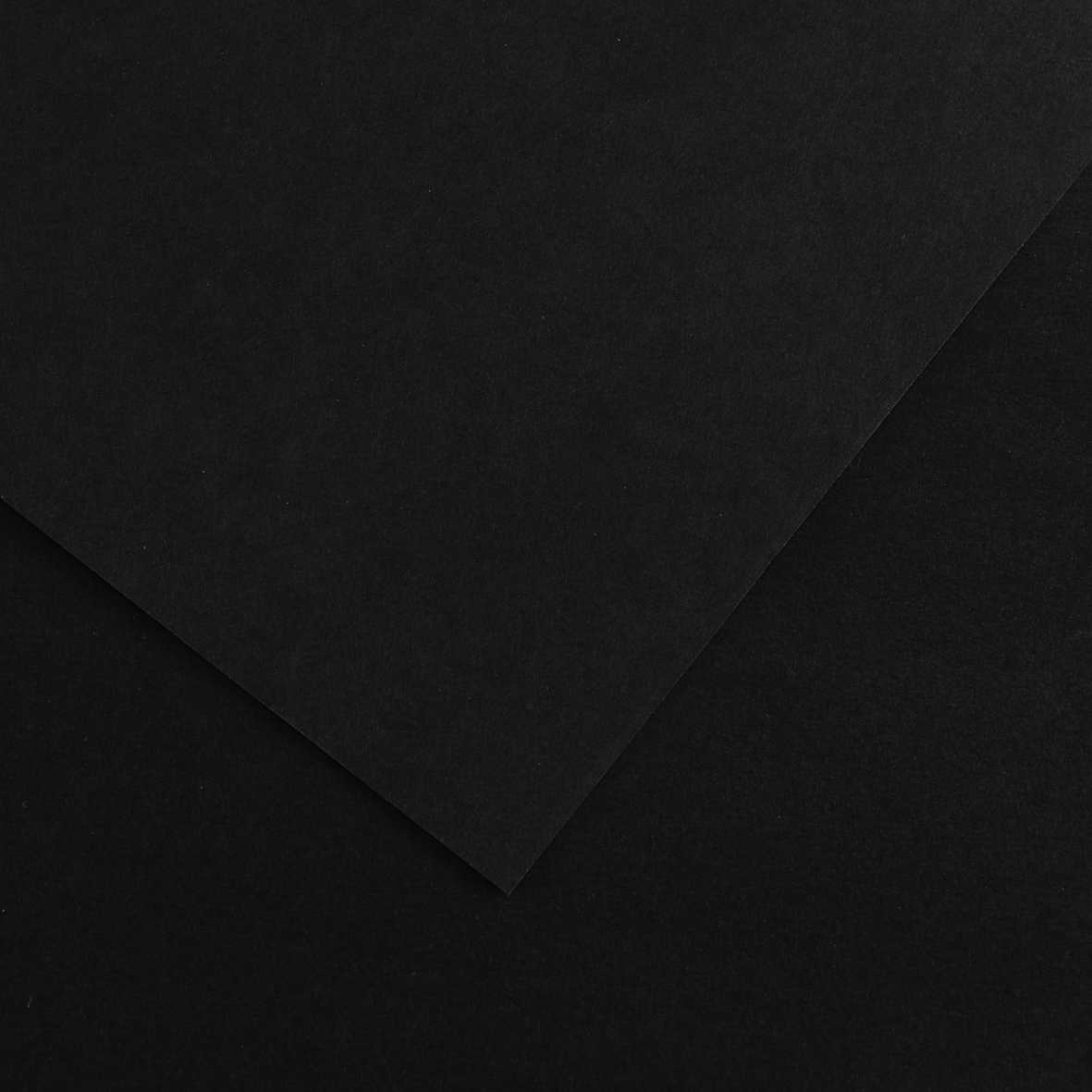 Cartoncino colorato Canson Vivaldi A4 185 g – Nero 38