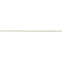 Catena placcata oro 2 mm x 2 m