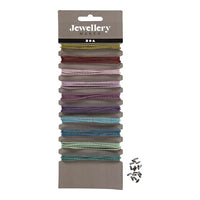 Catene di perline colorate 10x80 cm - Mix di colori