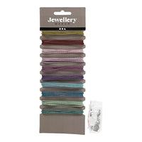 Catene di perline colorate 10x80 cm - Mix di colori