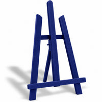 Cavalletto da tavolo ARTMIE 011M in faggio, 36 cm – Blu