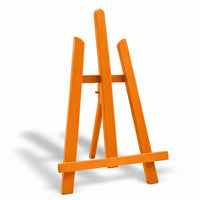 Cavalletto da tavolo ARTMIE 011M in faggio, 36 cm – Arancione