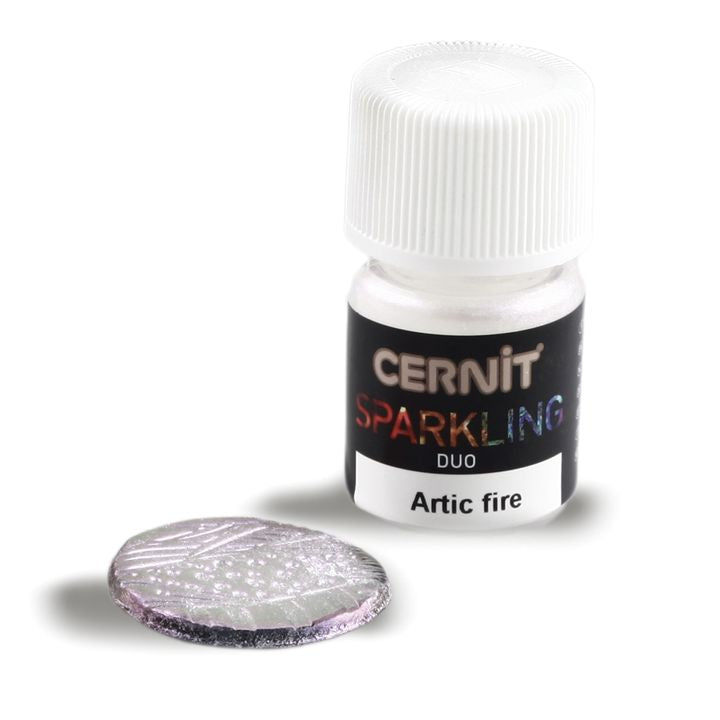 CERNIT Polvere di mica scintillante per massa polimerica | diverse tonalità