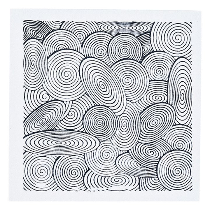 CERNIT texture polimerica 90x90 mm | vari motivi
