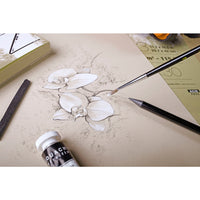 Clairefontaine Paint'On Mix Media blocco 250 g 30F incollato Natural