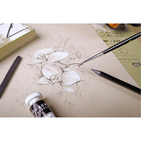 Clairefontaine Paint'On Mix Media blocco 250 g 30F incollato Natural