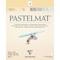 Clairefontaine Pastelmat blocco n. 1 360 g 12F x 30 cm incollato – 24