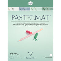 Clairefontaine Pastelmat blocco n. 360 g 12F x 30 cm incollato – 5 40