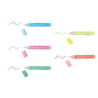 Colla glitterata GIOTTO Glitter Glue colori fluo 5 x 10 g