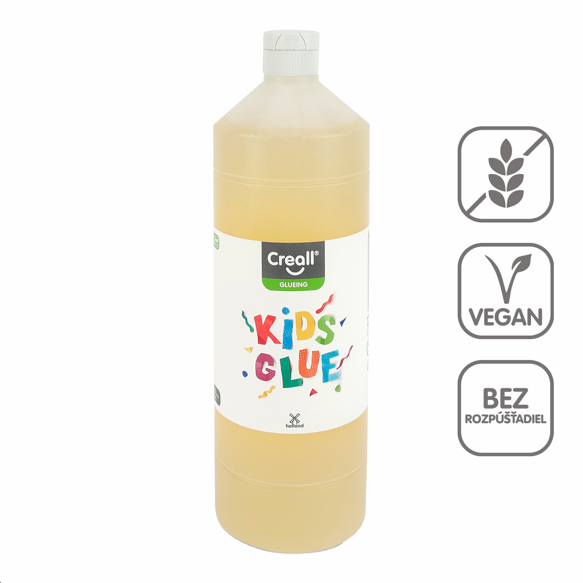 Colla liquida scolastica Creall Kids Glue – trasparente, 1000 ml