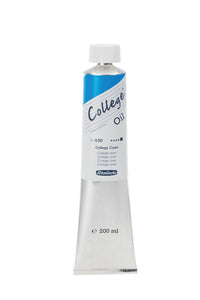 Colore a olio Schmincke College Oil 200 ml – 430 College ciano