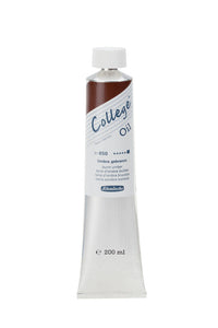 Colore a olio Schmincke College Oil 200 ml – 650 Terra d'ombra bruciata