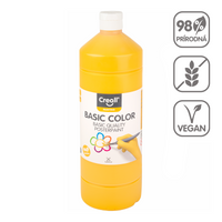 Colore a tempera Creall, 1 000 ml – giallo scuro