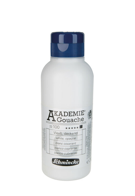 Colore a tempera gouache Schmincke AKADEMIE 250 ml – 100 Bianco coprente