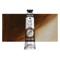 Colore acrilico Artemisia 40 ml – terra di Siena bruciata