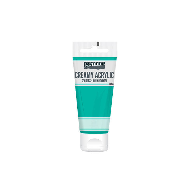 Colore acrilico crema semilucida Pentart 200 ml | scegli una tonalità