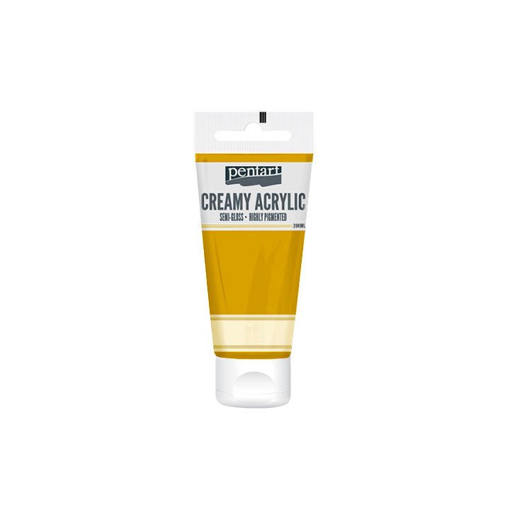 Colore acrilico crema semilucida Pentart 200 ml | scegli una tonalità