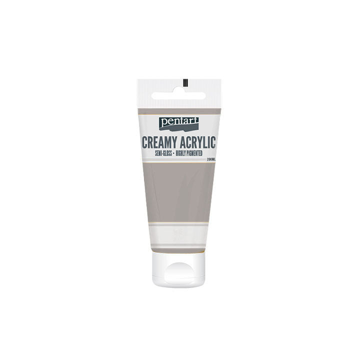 Colore acrilico crema semilucida Pentart 200 ml | scegli una tonalità