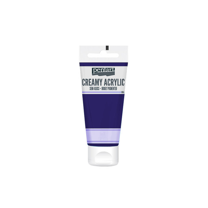 Colore acrilico cremoso semilucido Pentart 60 ml | sceglie tonalità