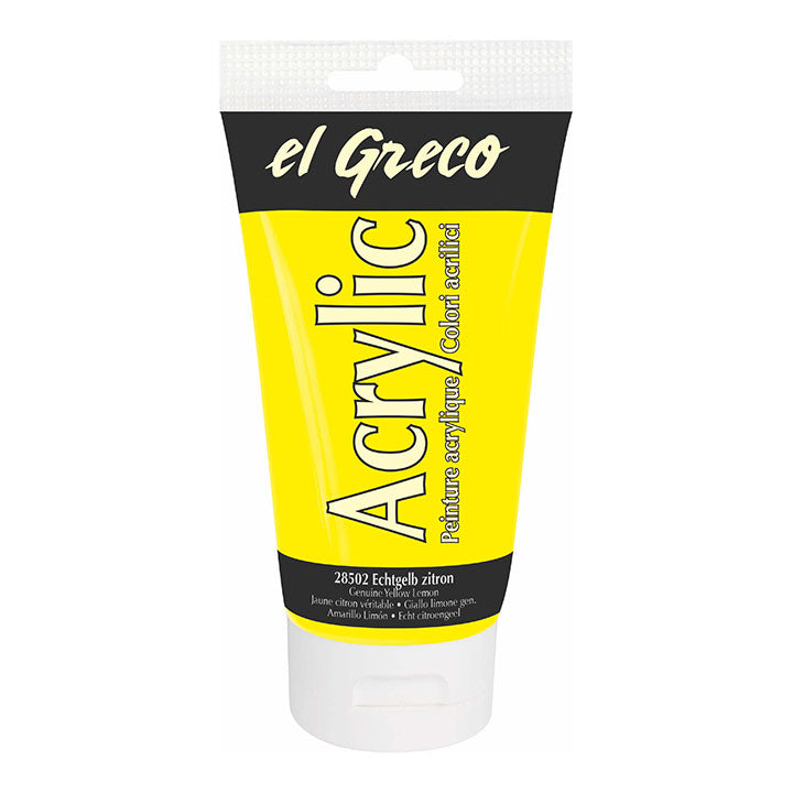 Colore acrilico El Greco 150 ml | sceglie tonalità