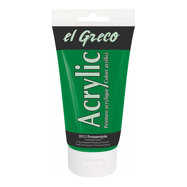Colore acrilico El Greco 150 ml | sceglie tonalità
