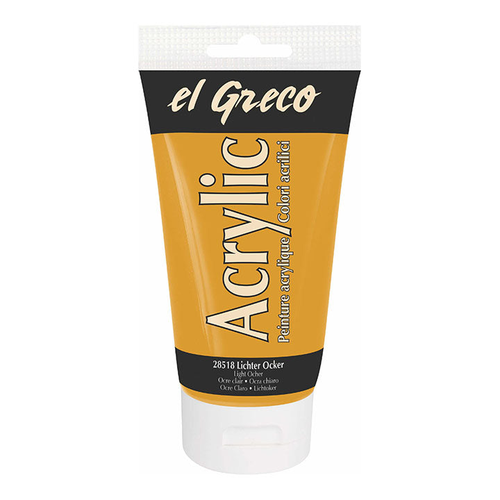 Colore acrilico El Greco 150 ml | sceglie tonalità