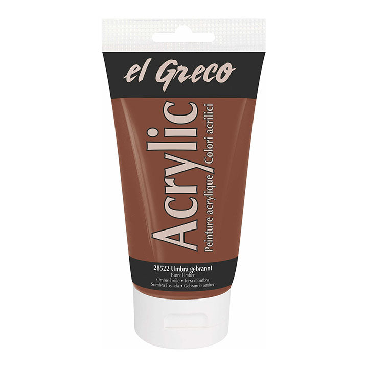 Colore acrilico El Greco 150 ml | sceglie tonalità