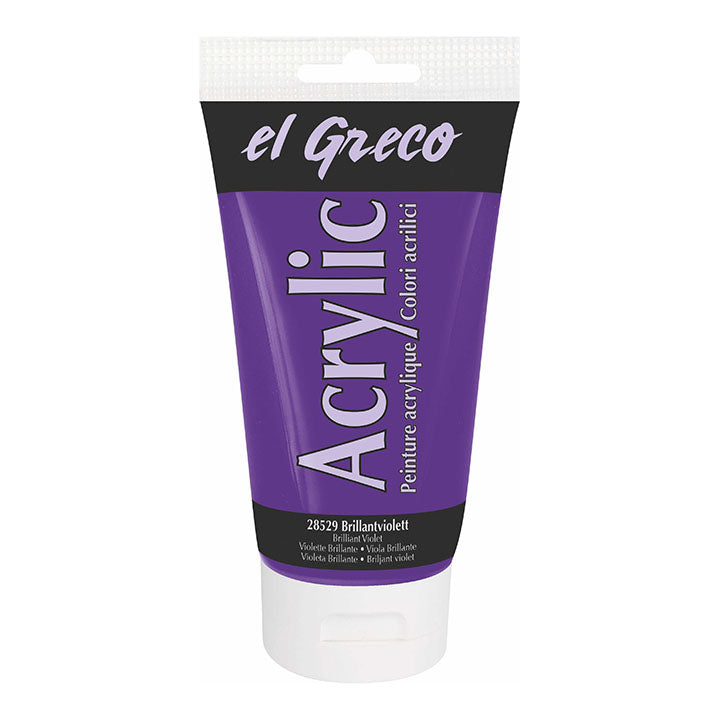 Colore acrilico El Greco 150 ml | sceglie tonalità
