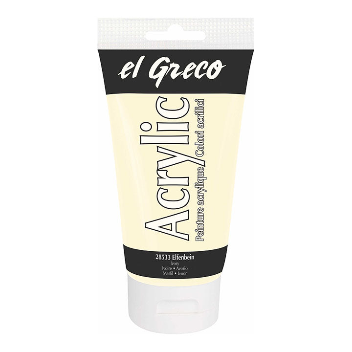 Colore acrilico El Greco 150 ml | sceglie tonalità