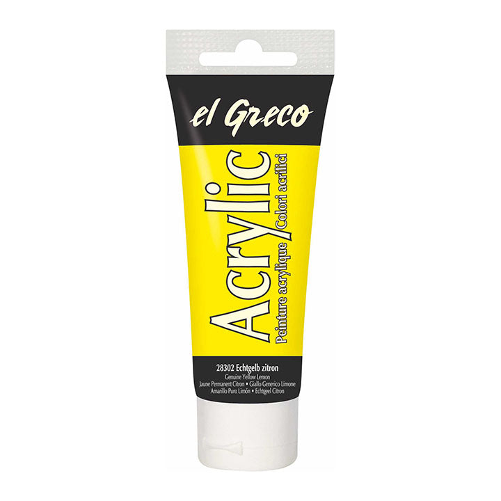 Colore acrilico El Greco 75 ml | sceglie tonalità